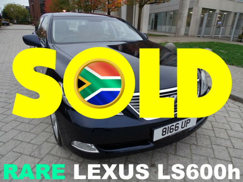 Lexus LS  5.0 600h V8 L RSR Saloon 4dr Petrol Hybrid CVT 4WD Euro 5 (s/s) (445 ps)