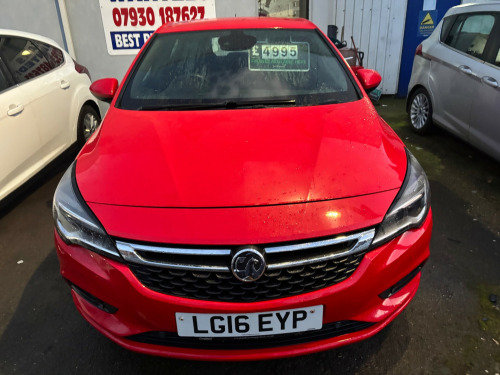 Vauxhall Astra  1.0T 12V ecoFLEX SRi 5dr