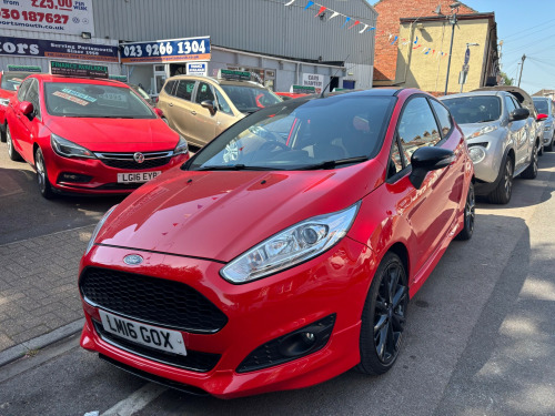 Ford Fiesta  1.0 EcoBoost 140 Zetec S Red 3dr