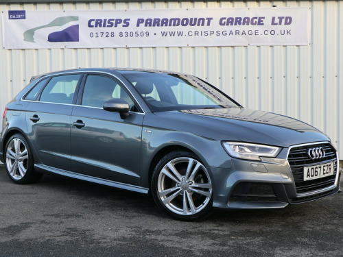 Audi A3  1.5 TFSI CoD S line Sportback 5dr Petrol Manual Euro 6 (s/s) (150 ps) 