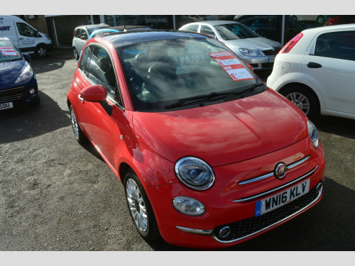 Fiat 500  1.2 Lounge Hatchback 3dr Petrol Manual Euro 6 (s/s) (69 bhp)