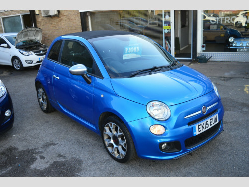 Fiat 500C  1.2 S Convertible 2dr Petrol Manual Euro 6 (s/s) (69 bhp)