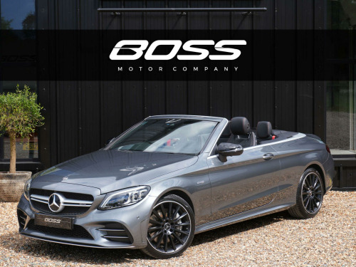 Mercedes-Benz C-Class 3.0 C43 V6 AMG (Premium Plus) Cabriolet 2dr Petrol G-Tronic+ 4MATIC Euro 6