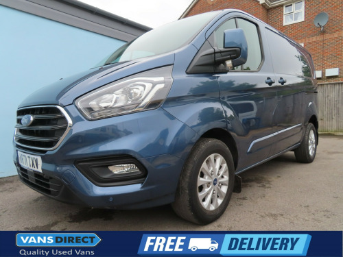 Ford Transit Custom  340 LIMITED 2.0 ECOBLUE 170 AUTOMATIC SAT NAV AIR CON SWB