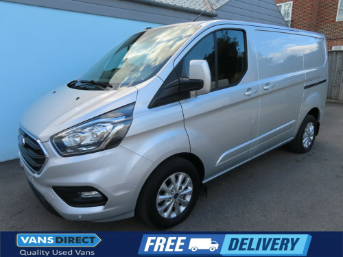 Ford Transit Custom  300 LIMITED 2.0 ECOBLUE 130 AIR CON CRUISE F+R SENSORS SWB