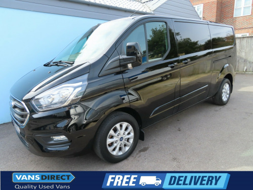 Ford Transit Custom  300 LIMITED 2.0 ECOBLUE 130 AIR CON CRUISE F+R SENSORS LWB