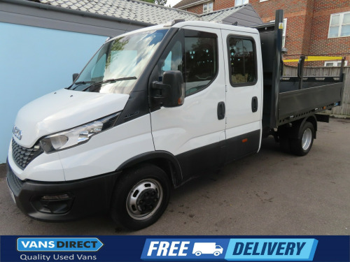 Iveco Daily  35C14D 2.3 D 135 7 SEAT D/CAB TWIN REAR WHEEL TIPPER REVERSE CAMERA LWB