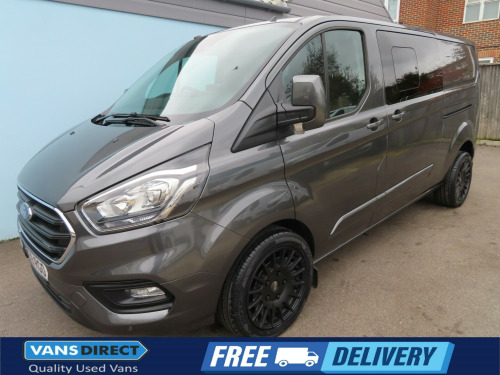 Ford Transit Custom  320 LIMITED 2.0 TDECI 130 6 SEAT CREW AUTOMATIC AIR CON CRUISE LWB