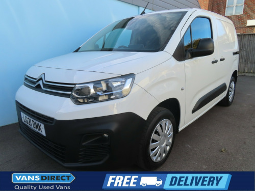 Citroen Berlingo  1000 ENTERPRISE M 1.5 BLUEHDI 130 AUTOMATIC AIR CON CRUISE REAR SENSORS SWB