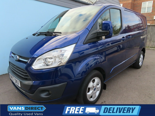 Ford Transit Custom  290 LIMITED LR P/V EURO 6  NO VAT NEW WET BELT INCLUDED