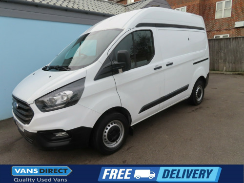 Ford Transit Custom  300 BASE 2.0 TDCI AIR CON NEW WET BELT HIGH ROOF F+R SENSORS L1/H2 SWB