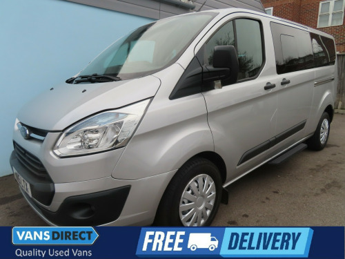 Ford Tourneo Custom  2.0 TDCI 9 SEATER AIR CON CRUISE CONTROL PARKING SENSORS ELEC PACK