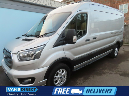 Ford Transit  350 LIMITED 2.0 MHEV ECOBLUE 130 AIR CON ALLOYS F+R SENSORS L3/H2 LWB