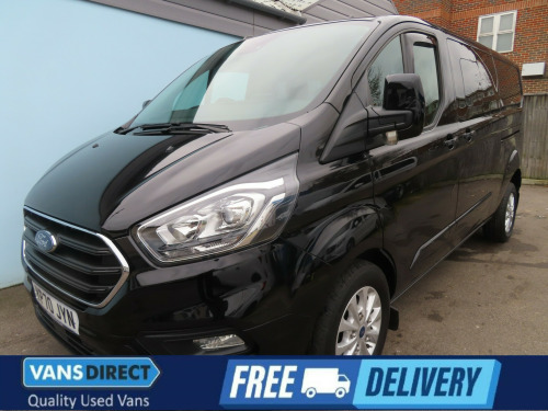 Ford Transit Custom  320 LIMITED DCIV ECOBLUE AUTOMATIC CREW VAN AIR CON CRUISE CONTROL LWB