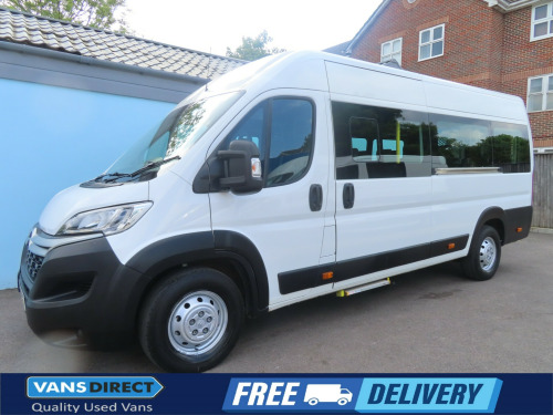 Citroen Relay  40 HEAVY 2.0 BLUEHDI 130 17 SEAT MINIBUS WHEELCHAIR ACCESS RAMP L4/H2 LWB