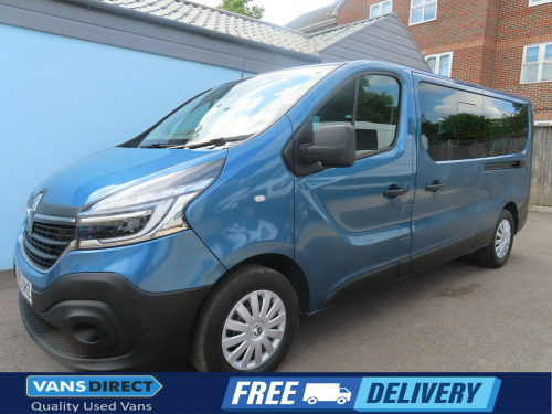 Renault Trafic  LL30 BUSINESS ENERGY 2.0 DCI 120 9 SEAT MINIBUS AIR CON P SENSORS LWB
