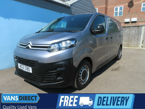Citroen Dispatch 1000 ENTERPRISE ELECTRIC 75KWH CRUISE CONTROL AIR CON REAR SENSORS APPLE CA