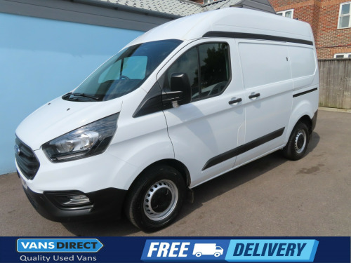 Ford Transit Custom  300 BASE 2.0 TDCI NEW WET BELT HIGH ROOF AIR CON F+R SENSORS L1/H2 SWB