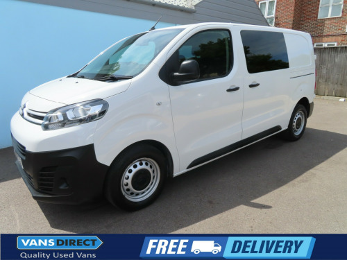 Citroen Dispatch  M 1400 ENTERPRISE 2.0 BLUEHDI 120 6 SEAT CREW AIR CON CRUISE MWB