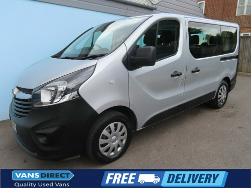 Vauxhall Vivaro  COMBI 1.6 CDTI 120 9 SEAT MINIBUS AIR CON EURO 6 SWB