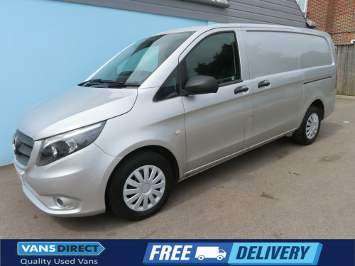 Mercedes-Benz Vito  110 PROGRESSIVE 1.7 CDI 100 SAT NAV AIR CON CRUISE F+R SENSORS LWB