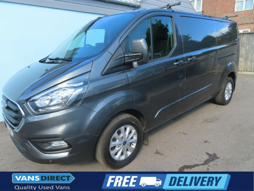 Ford Transit Custom  300 LIMITED 2.0 ECOBLUE 130 AIR CON CRUISE F+R SENSORS L2 LWB