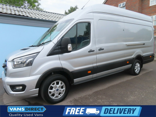 Ford Transit  350 LIMITED MHEV 2.0 ECOBLUE 130 AIR CON CRUISE F+R SENSORS JUMBO L4/H3 LWB