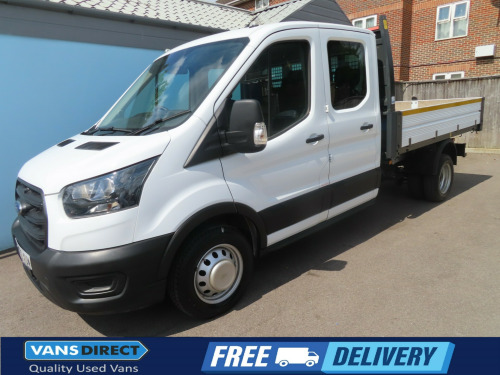 Ford Transit  350 LEADER 2.0 ECOBLUE 130 7 SEAT D/CAB TWIN REAR WHEEL AIR CON LWB
