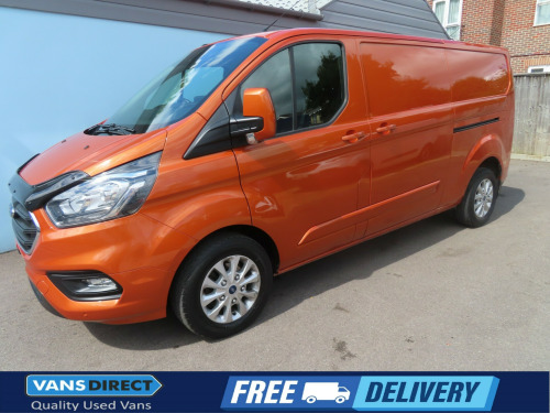 Ford Transit Custom  320 LIMITED 2.0 ECOBLUE 182 AUTOMATIC AIR CON CRUISE F+R SENSORS L2 LWB