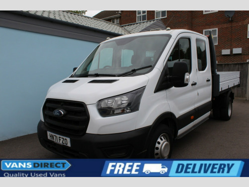 Ford Transit  350 LEADER 2.0 ECOBLUE 130 7 SEAT D/CAB TIPPER AIR CON TWIN REAR WHEEL LWB