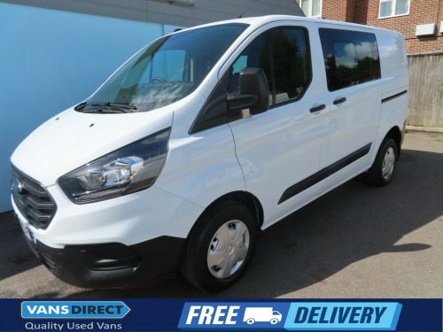 Ford Transit Custom  300 LEADER 2.0 ECOBLUE 6 SEAT EURO 6 CREW VAN L1/H1 SWB