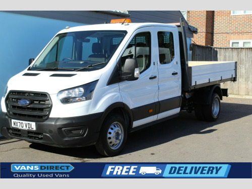 Ford Transit  350 LEADER 2.0 ECOBLUE 130 7 SEAT D/CAB TWIN REAR WHEEL AIR CON LWB