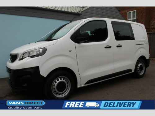 Peugeot Expert  PROFESSIONAL 1.2 BLUEHDI 100 6 SEAT CREW SAT NAV AIR CON MWB