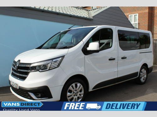 Renault Trafic  Trafic SL28 Sport 9 Seat Minibus Double Cab SAT NAV AIR CON CRUISE CONTROL
