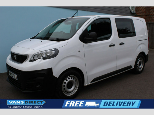 Peugeot Expert  PROFESSIONAL COMPACT 1.5 HDI 100 6 SEAT CREW SAT NAV AIR CON SWB