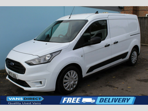 Ford Transit Connect  230 TREND 1.5 TDCI 120 5 SEAT CREW AIR CON COLOUR CODED BUMPERS LWB