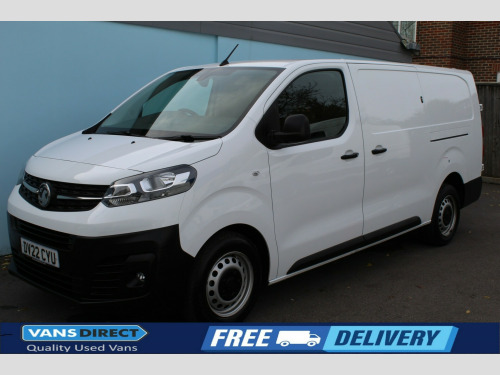 Vauxhall Vivaro  2900 DYNAMIC 1.5 TURBO D 100 SAT NAV AIR CON CRUISE CONTROL L2 LWB