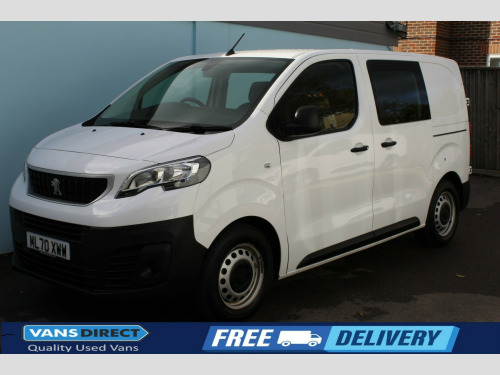 Peugeot Expert  PROFESSIONAL COMPACT 1.5 BLUEHDI 100 6 SEAT CREW SAT NAV AIR CON SWB