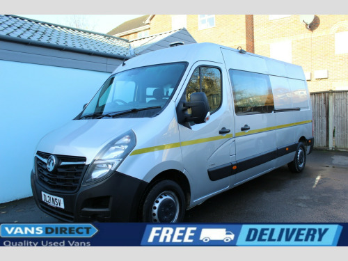 Vauxhall Movano  2.3 CDTi 3500 BiTurbo Edition Panel Van 5dr Diesel Manual WELFARE VAN  7 SE 