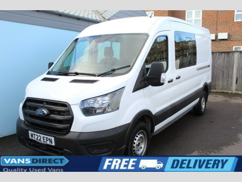 Ford Transit  2.0 350 EcoBlue Leader Crew Van Double Cab 6dr Diesel Manual AIR CON DAB RA 