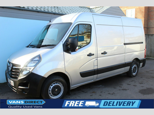Vauxhall Movano  3500 EDITION 2.3 CDTI 135 STREAMLINE HEATER/TANK AIR CON P SENSORS MWB 