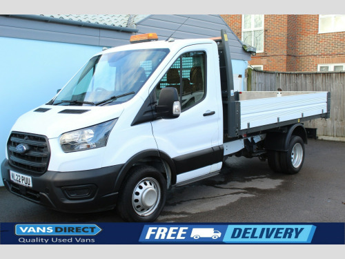 Ford Transit  350 LEADER 2.0 ECOBLUE 130 TWIN REAR WHEEL TIPPER AIR CON 3.2M BED MWB 