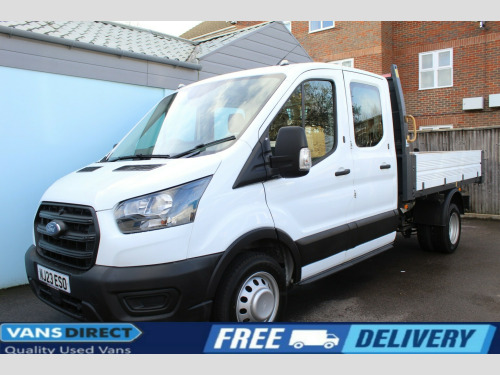 Ford Transit  2.0 350 EcoBlue Leader Chassis Double Cab 4dr Diesel Manual 7 SEAT AIR CON  