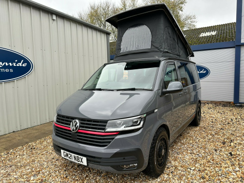 Volkswagen Transporter  BAY VIEW BESPOKE CAMPER - REAR LOUNGE - 150 BHP HIGHLINE WITH POP TOP  