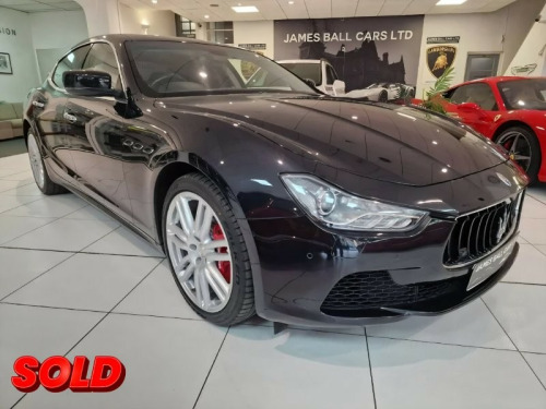 Maserati Ghibli  3.0i V6 330BHP Saloon Automatic 