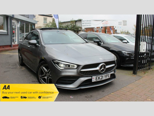 Mercedes-Benz CLA  1.3 CLA180 AMG Line (Premium Plus 2) Coupe 4dr Pet