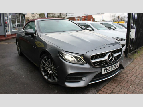 Mercedes-Benz E-Class E300 2.0 E300 AMG Line Cabriolet 2dr Petrol G-Tronic+ E