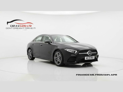 Mercedes-Benz A-Class A180 1.3 A180 AMG Line (Premium Plus 2) Saloon 4dr Petr 