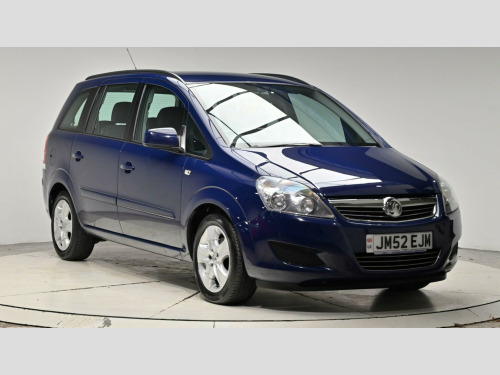 Vauxhall Zafira  1.8 16V Exclusiv Euro 5 5dr 