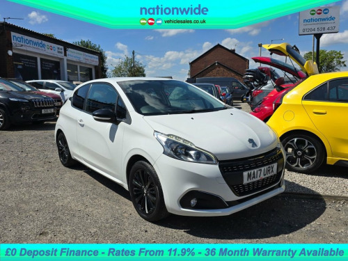 Peugeot 208  1.2 PureTech Black Edition Hatchback 3dr Petrol Ma